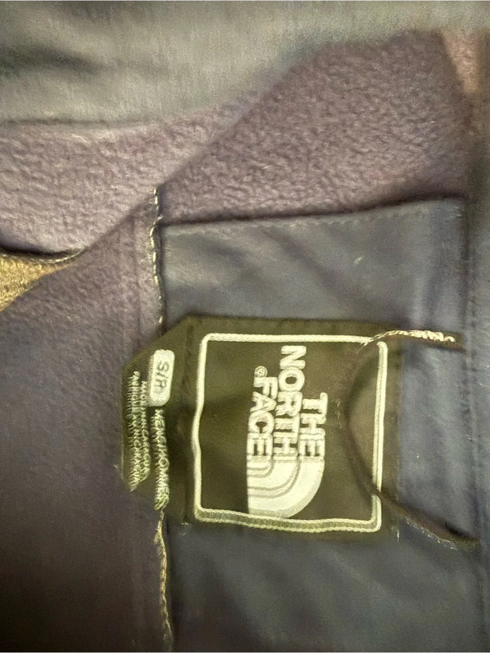 The North Face light gray